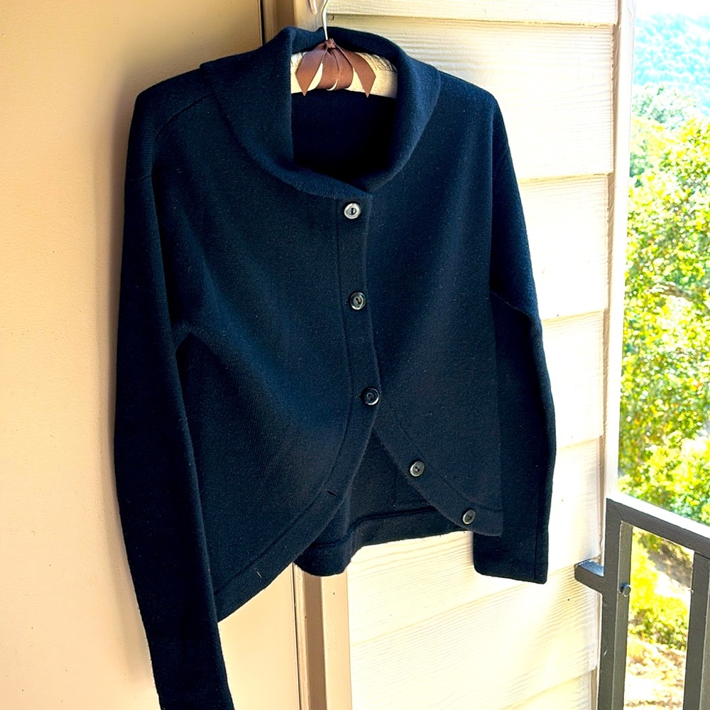 TSE vintage cashmere crop sweater shrug jacket S